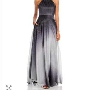 AQUA
Metallic Ombré Gown